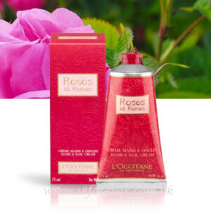 L'occitane Roses Et Reines Hand & Nail Cream 玫瑰美肌乳液 75ml
