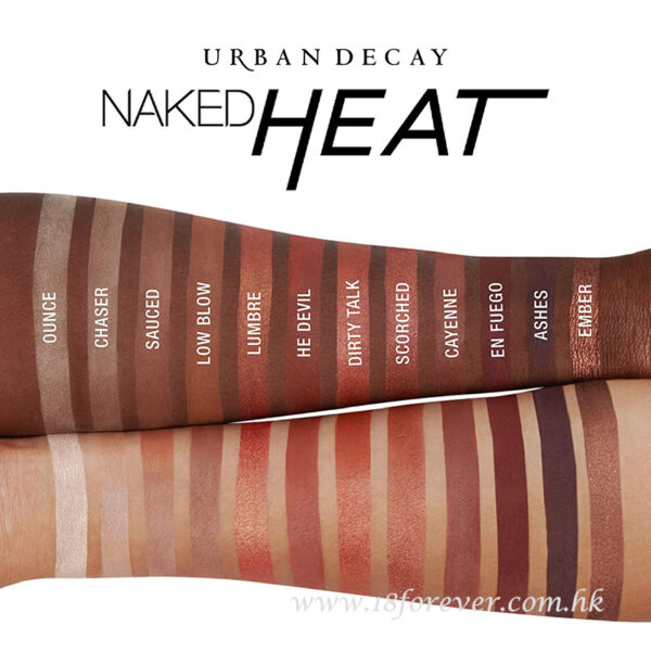 Urban Decay Naked Heat Eyeshadow Palette 眼影盤
