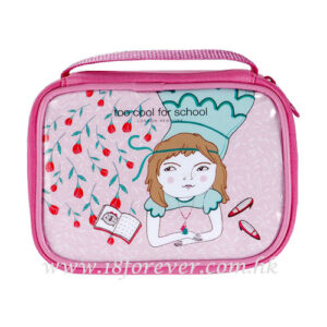 Too Cool for School EMMA Pouch Handle Makes the Pouch Easier to Carry TOO COOL FOR SCHOOL - EMMA 粉紅色化妝袋