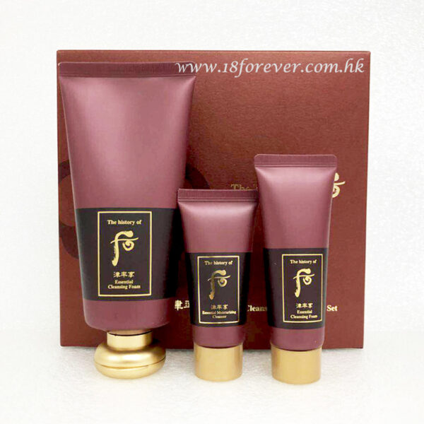 The History Of Whoo Julyulhyang Essential Cleansing Foam Special Set 后 津率享 紅山蔘淨顏泡沫套裝