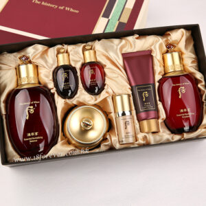 The History Of Whoo Jinyulhyang Intensive Revitalizing 3pcs, 后 津率享 紅山蔘滋養 ( 水、乳、面霜 ) 套裝