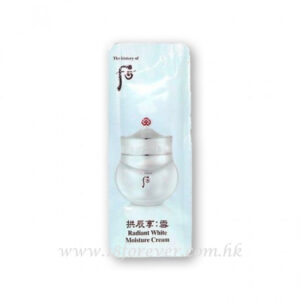 The History Of Whoo Gongjinhyang Seol Radiant White Moisture Cream – Sample ml,后 拱辰享 雪 透亮水分面霜 ( 體驗裝 ) 1ml