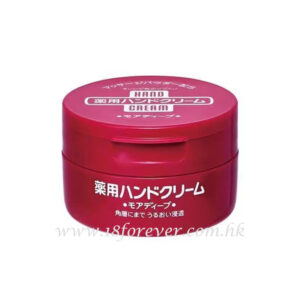 Shiseido Urea Hand Cream (Red Can/Deep Moisturizing) 100g, 資生堂 尿素滋養護手霜 100g