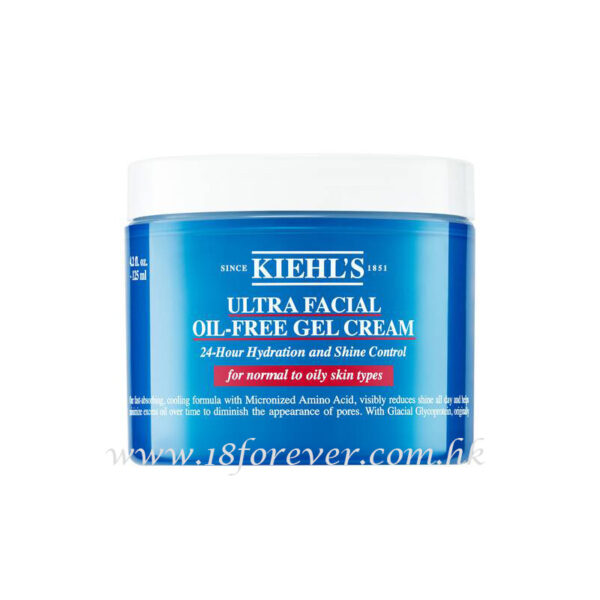 Kiehl's Ultra Facial Oil-Free Gel Cream 125ml, 科顏士 特效清爽保濕啫喱乳霜 125ml