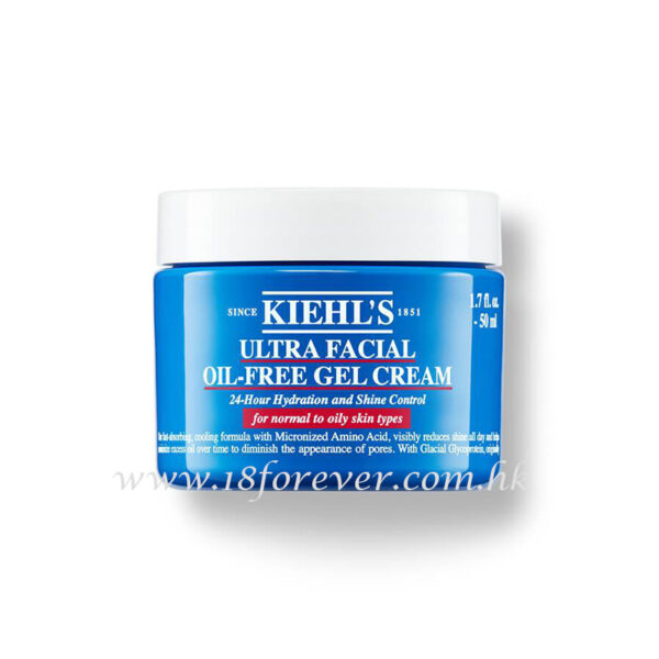 Kiehl's Ultra Facial Oil-Free Gel Cream 50ml, 科顏士 特效清爽保濕啫喱乳霜 50ml