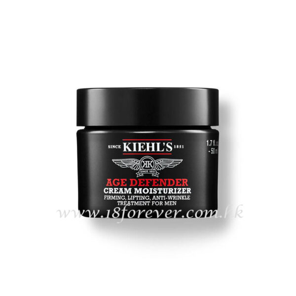 Kiehl's Age Defender Cream Moisturizer 50ml, KIEHL'S 科顏士 男士緊緻抗皺面霜 50ml