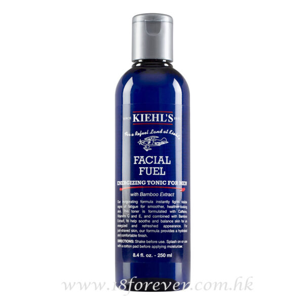 Kiehl's Facial Fuel Invigorating Tonic For Men 250ml, KIEHL'S 科顏士 男士全效爽膚水 250ml