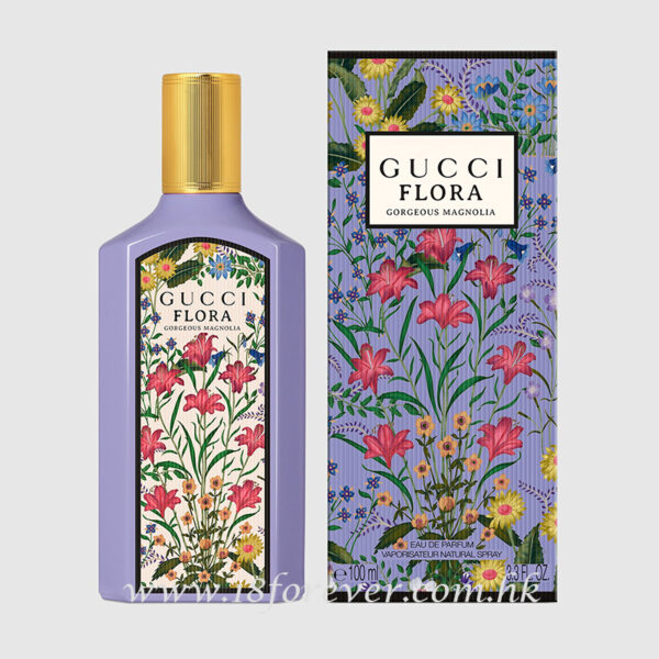 Gucci Flora Gorgeous Magnolia Eau De Parfum 100ml , GUCCI 古馳 魅力木蘭香水淡香精 100ml