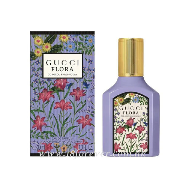 Gucci Flora Gorgeous Magnolia Eau De Parfum 30ml , GUCCI 古馳 魅力木蘭香水淡香精 30ml