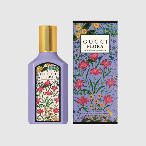 Gucci Flora Gorgeous Magnolia Eau De Parfum 50ml , GUCCI 古馳 魅力木蘭香水淡香精 50ml