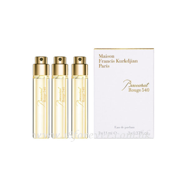 Baccarat Rouge 540 淡香精 11ml x 3, Maison Francis Kurkdjian：Baccarat Rouge 540 Eau De Parfum 11ml x 3