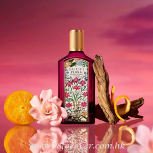 18 Forever - F GUC022 Gucci Flora Gorgeous Gardenia Eau de Parfum, GUCCI 古馳 綺夢馥梔香水淡香精, 古馳 馥梔香水,, 古馳紅色香水, 古馳紅瓶香水