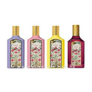 Gucci Flora Gorgeous Travel Retail Exclusive Set, GUCCI 古馳 綺夢馥梔迷你女士香氛套裝, 古馳迷你香水套裝, 古馳Q版香水